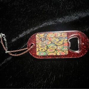 BOTTLE CAPS 🍻 Custom Resin Bottle Opener – Handmade & Personalized Barware 🍻